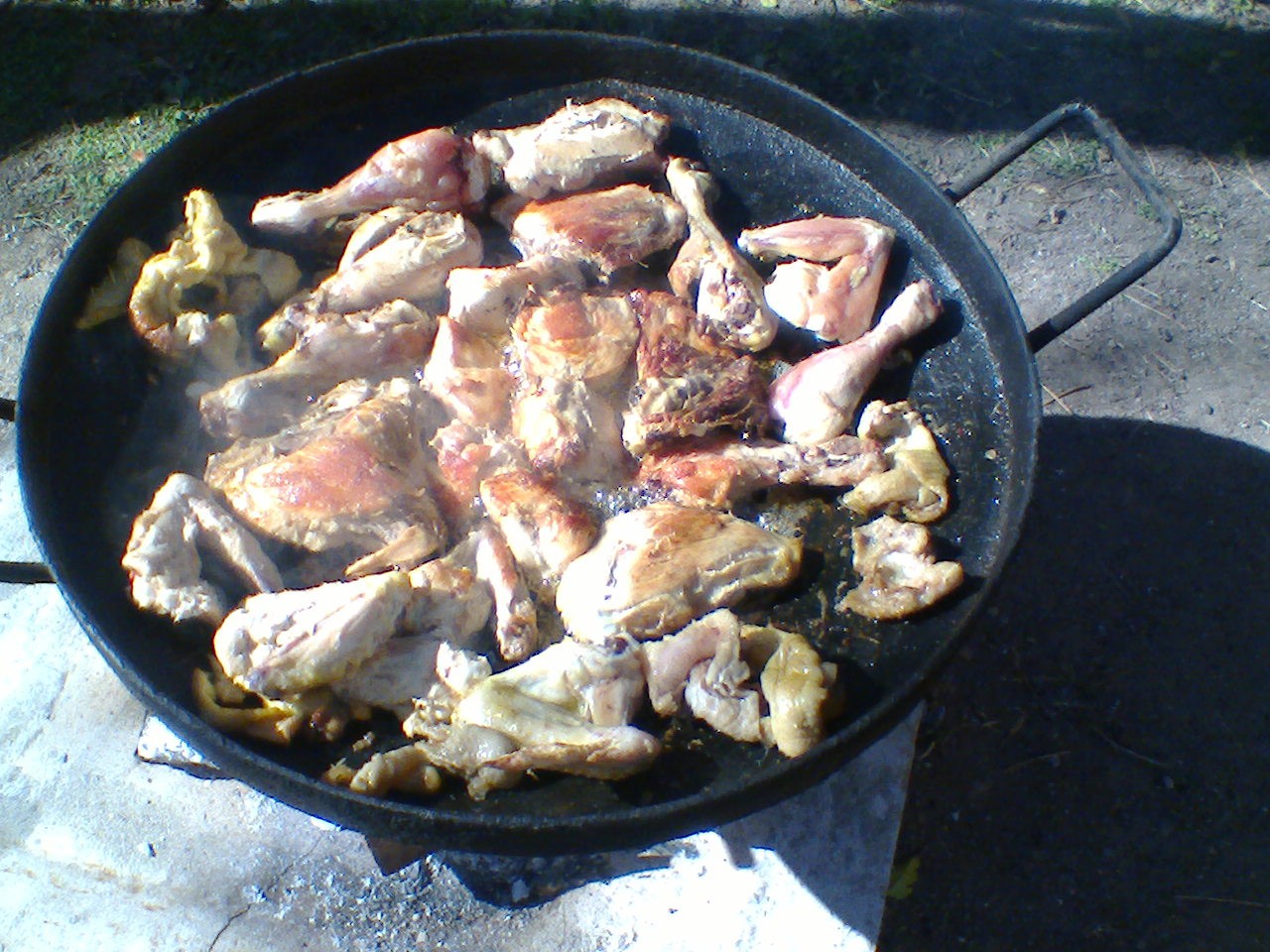 Pollo al disco | La Cocina de Nelsito